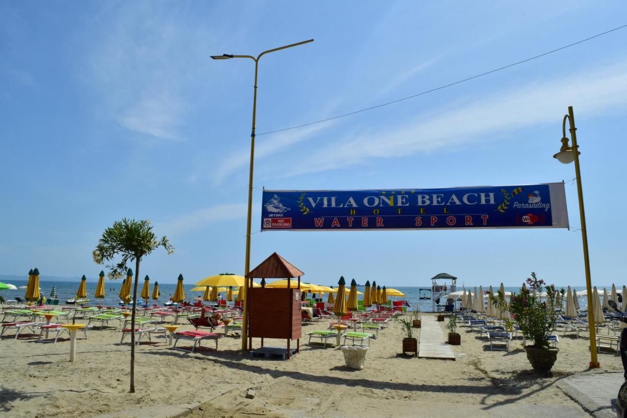 Vila One Beach Hotel Дуррес Экстерьер фото